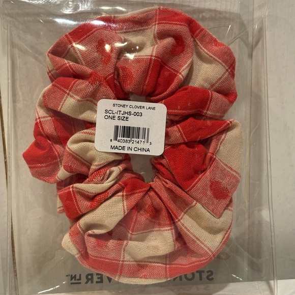 Stoney Clover Lane Pouchette Crossbody Bag 01 & Jumbo Scrunchie - Amore - Italy - Picture 10 of 16